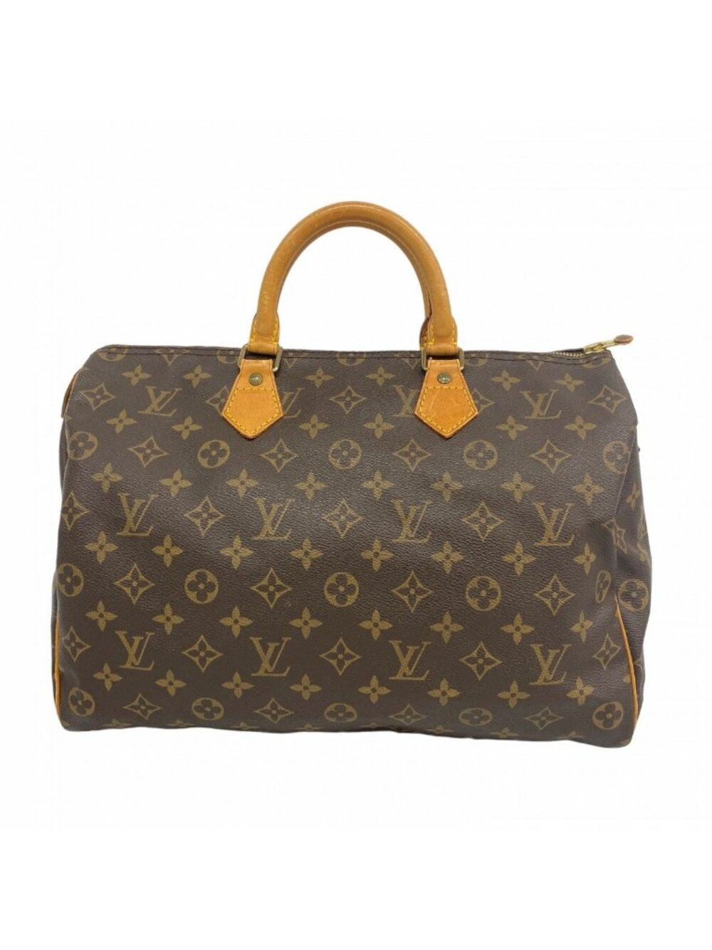 Louis Vuitton Handbag Monogram Speedy 35 Brown